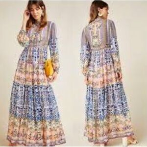 Bhanuni by Jyoti x Anthropologie Anastasia Maxi Dress